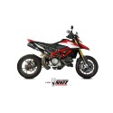 Mivv 2 Slip-On Mk3 carbono Ducati Hypermotard 950 / SP / RVE 2019-22