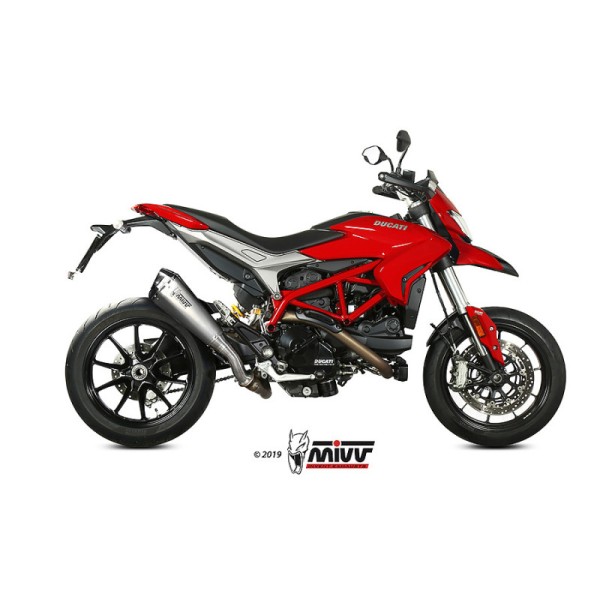 Mivv Slip-On Delta Race St. Steel Ducati Hypermotard 939 2016-18