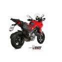 Mivv Slip-On Suono black con tapa carbono Ducati Multistrada 1200 15-17 /Multistrada 1260 18-20