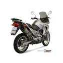Mivv Slip-On Suono St. Steel con tapa carbono Honda XLV 650 Transalp  2000-04