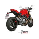 Mivv Slip-On Mk3 St. Steel Ducati Monster 821 2018-20 / Monster 1200 2017-21