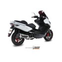 Mivv Full system 1x1 Urban St. Steel Kymco Xciting 500 2005-14