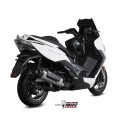 Mivv Full system 1x1 Urban St. Steel Kymco Xciting 400 2013-16
