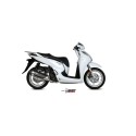 Mivv Full system 1x1 Urban St. Steel Honda SH 300 2015-16
