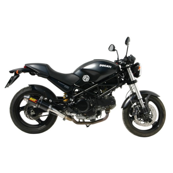 Mivv 2 Slip-On GP carbon Ducati Monster 695 2006-08