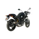 Mivv 2 Slip-On GP carbon Ducati Monster 695 2006-08