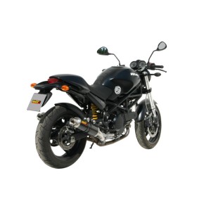 Mivv 2 Slip-On GP carbon Ducati Monster 695 2006-08