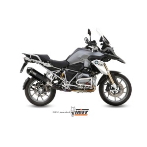 Mivv Slip-On Speed edge black BMW R 1200 GS / Adventure 2013-18
