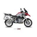 Mivv Slip-On Oval titan con tapa carbono BMW R 1200 GS / Adventure 2013-18