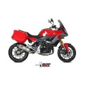 Mivv Slip-On Oval Titan con tapa carbono BMW F 900 XR 2020-25