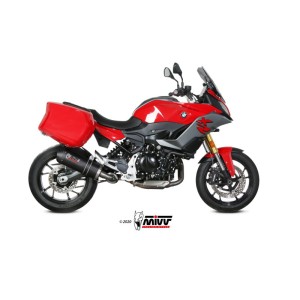 Mivv Slip-On Oval carbono con tapa carbono BMW F 900 XR 2020-25