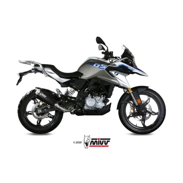 Mivv Full system 1x1 Delta Race Black BMW G 310 GS 2017-24
