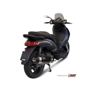 Mivv Full system 1x1 Urban St. Steel Piaggio Piaggio Beverly 250 / Beverly Tourer 250/300