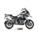 Mivv Slip-On Speed edge titan con tapa carbono BMW R 1200 GS / Adventure 2013-18