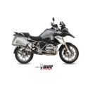 Mivv Slip-On Speed edge titan con tapa carbono BMW R 1200 GS / Adventure 2013-18