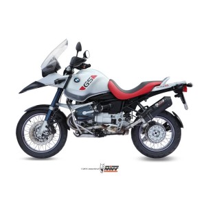 Mivv Slip-On Oval carbono con tapa carbono BMW R 1150 GS / Adventure 1999-03