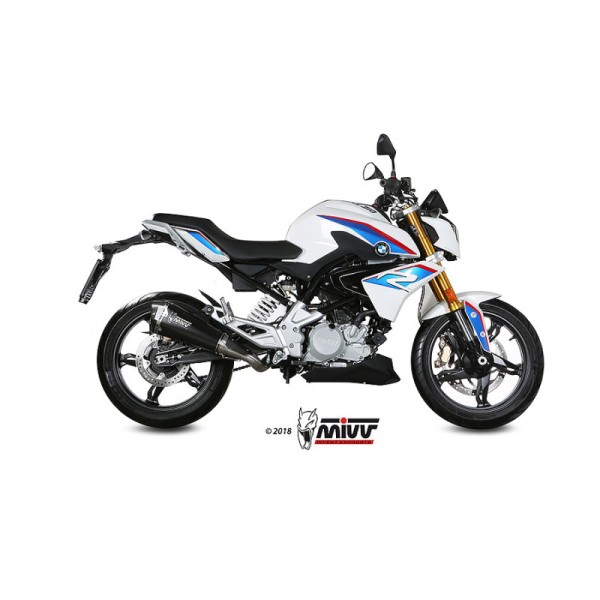 Mivv Full system 1x1 Delta Race Black BMW G 310 R 2018-24