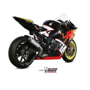Mivv Slip-On GP Pro titan BMW S 1000 RR 2017-18