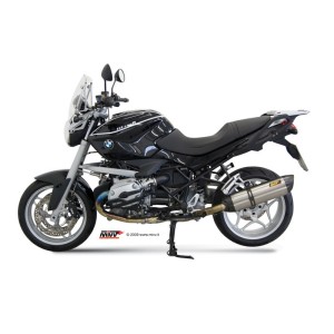 Mivv Slip-On Suono St. Steel con tapa carbono BMW R 1200 R 2008-10