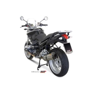 Mivv Slip-On Suono St. Steel con tapa carbono BMW R 1200 R 2008-10