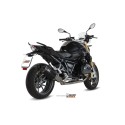 Mivv Slip-On Speed edge black BMW R 1200 R / RS 2015-18