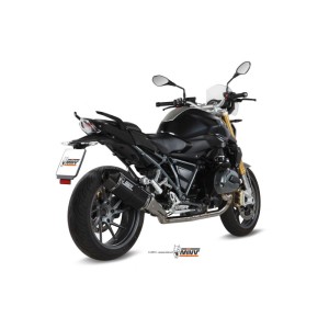 Mivv Slip-On Speed edge black BMW R 1200 R / RS 2015-18