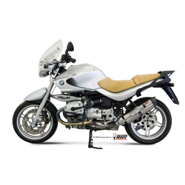 Mivv Slip-On Suono St. Steel con tapa carbono BMW R 1150 R 2000-06
