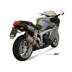 Mivv Slip-On Suono St. Steel con tapa carbono BMW K 1200 R / S / GT 2005-08