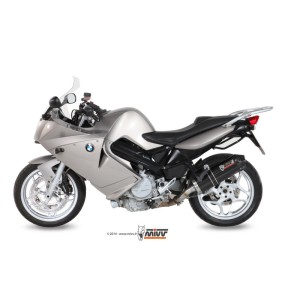 Mivv Slip-On Oval carbono con tapa carbono BMW F 800 S / ST 2006-12