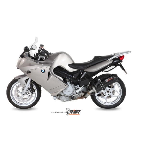 Mivv Slip-On Oval carbono con tapa carbono BMW F 800 S / ST 2006-12