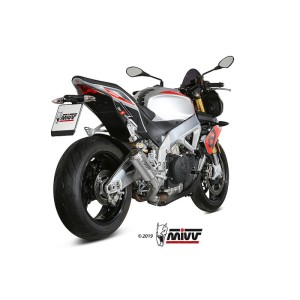 Mivv Slip-On Mk3 St. Steel Aprilia Tuono V4 1100 2018-20