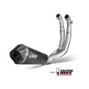 Mivv Full system 2x1 Delta Race Black Aprilia RS 660 2020-24 / Tuono 660 2021-24