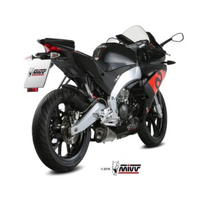 Mivv Slip-On Delta Race St. Steel Aprilia RS 125 (4 stroke) 2017-20