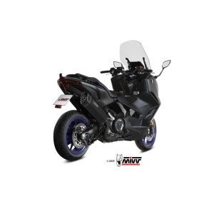 Mivv Full system 2x1 SR-1 Black Yamaha T-MAX 560 2025