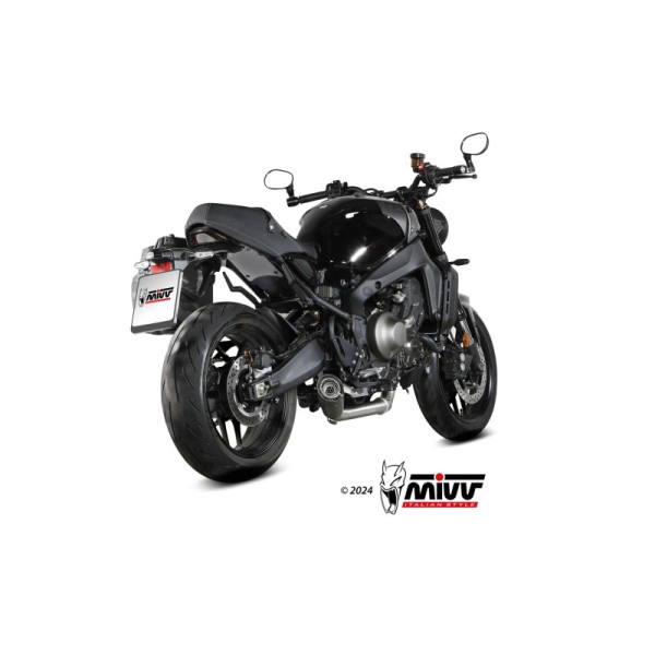 Mivv Full system 3x1 X-M5 Black Yamaha XSR 900 / GP 2022-25 / MT-09 / SP / FZ-09 2024-25 / R9 2025