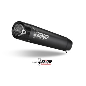 Mivv Full system 3x1 X-M5 Black Yamaha XSR 900 / GP 2022-25 / MT-09 / SP / FZ-09 2024-25 / R9 2025