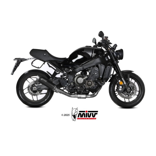 Mivv Full system 3x1 GPpro Black Yamaha XSR 900 / GP 2022-2025