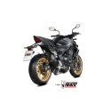 Mivv Slip-On SR-1 Black Titanio Honda CB 1000 HORNET 2025