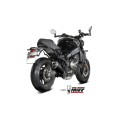Mivv Full System 3x1 DELTA RACE BLACK YAMAHA XSR 900 / GP 2022-25