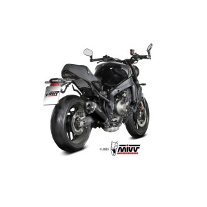 Mivv Full System 3x1 DELTA RACE BLACK YAMAHA XSR 900 / GP 2022-25
