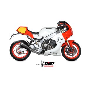 Mivv Full System 3x1 DELTA RACE BLACK YAMAHA XSR 900 / GP 2022-25