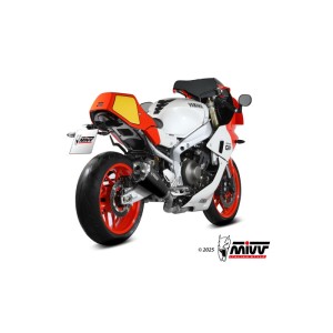 Mivv Full System 3x1 DELTA RACE BLACK YAMAHA XSR 900 / GP 2022-25