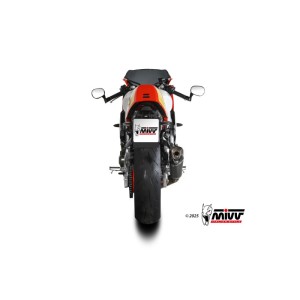 Mivv Full System 3x1 DELTA RACE BLACK YAMAHA XSR 900 / GP 2022-25