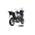 Mivv Full System 3x1 AK-1 TITANIUM con Tapa Carbono YAMAHA Tracer 9 / GT / GT+ 25