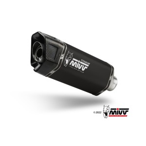 Mivv Full System 2x1 SR-1 BLACK TITANIUM YAMAHA T-MAX 560 2025