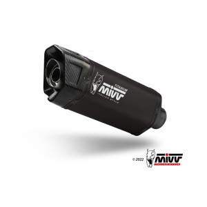 Mivv Full System 2x1 SR-1 BLACK TITANIUM YAMAHA T-MAX 560 2025