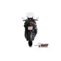 Mivv Full System 2x1 OVAL BLACK con Tapa de Carbono YAMAHA T-MAX 560 2025