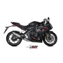 Mivv Full System 4x2x1 AK-1 TITANIUM con Tapa Carbono HONDA CB 650 R / CBR 650 R 24-25