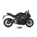 Mivv Full System 4x2x1 AK-1 BLACK con Tapa Carbono HONDA CB 650 R / CBR 650 R 24-25