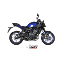 Mivv Full System 2x1 X-M5 BLACK YAMAHA MT-07 2025-